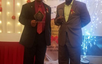 Bert Sukhai earns Lifetime Award