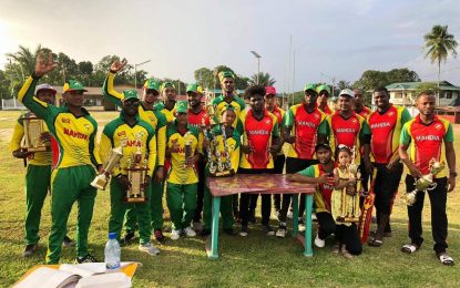 Mahdia B overcome Mahdia A by nine wickets in Tapeball final