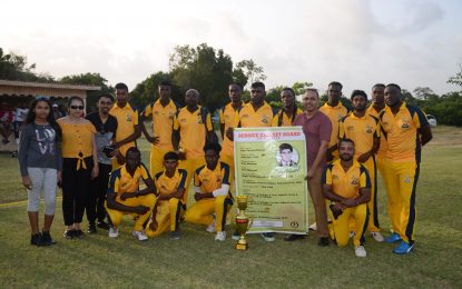 BCB/Ivan Madray Memorial 20/20 Tournament final