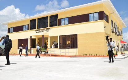 Modernised Grove/Diamond Magistrates Court commissioned