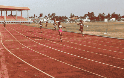 AAG Carifta trials…. Charles takes girls U19 100m, 200m; Reid wins girls U16 100m, 400m; Marks, Tyndall, Johnson shine