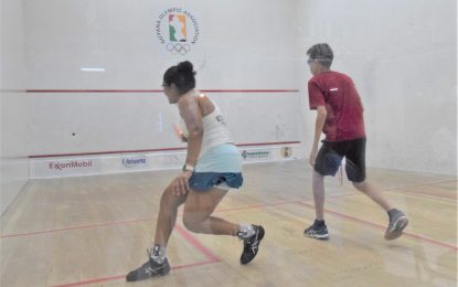Nicholas Narain pushed in latest Bounty Farm Ltd Handicap Squash Tournament
