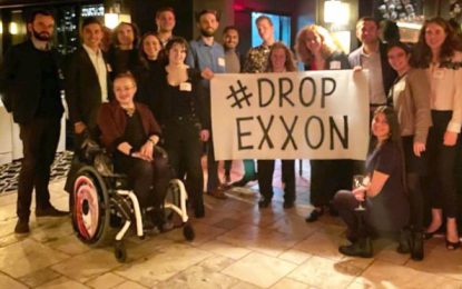 NYU law students adopt campaign to drop Exxon