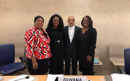 Guyana’s 2020 human rights report adopted in Geneva