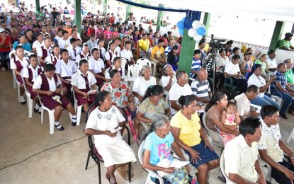 Over 1,000 Aishalton residents gain access to potable water