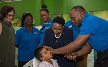 Eight-year-old among hundreds to have hearing aids