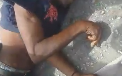 Attempted robber gets sound thrashing