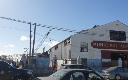 Abattoir workers still not able to work after crane crash