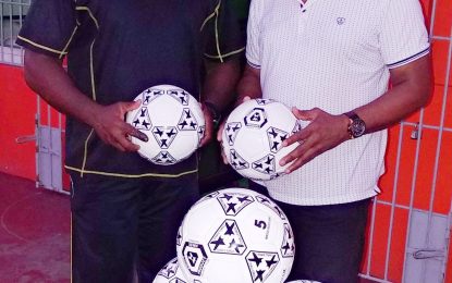 Sports Extra Inter Village Football USA based Ralph Green donate balls