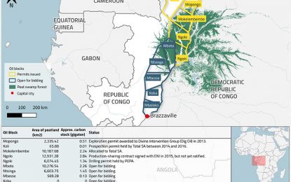 Global Witness exposes…Congo oil project threatens swamplands  critical to global climate stability