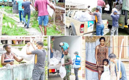 Several vulnerable communities receive hampers as families hunker down