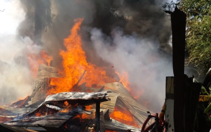 Fire destroys D’Andrade Street house