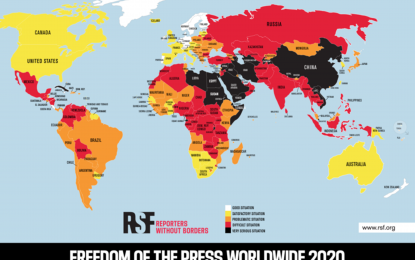 Guyana moves up two places on World Press Freedom Index
