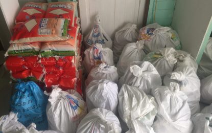 Essequibo Chambers opens food bank to assist families during lockdown