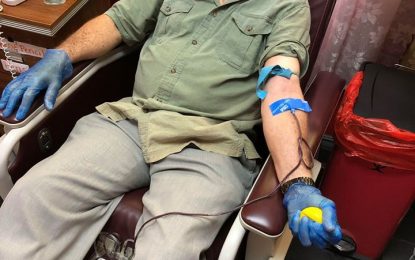 Former MP responds to blood bank’s dire need