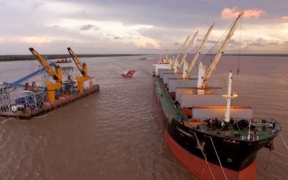 Bauxite shipping company calls it a day; 132 workers affected