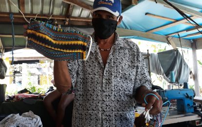 LOCAL MASKS HIT THE STREETS