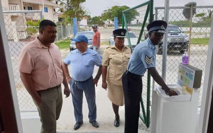 24 sinks installed to benefit Essequibians in fight against COVID-19