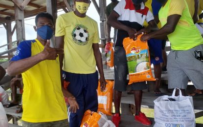 Ex-Pele FC players in the Diaspora brings relief to past and present players locally