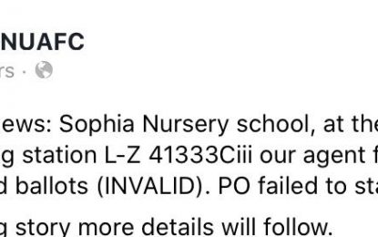 Coalition objects to ballot box not yet recounted