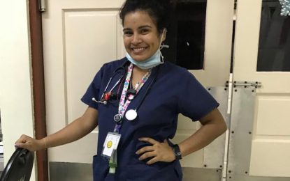 Nurse Gabrielle Spencer is our Frontline Worker of the week