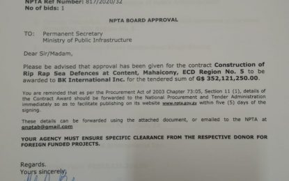 $352 Million ‘sea defence’ contract awarded to BK