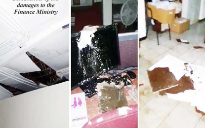 Burst pipe results in water damage at Finance Ministry – Report