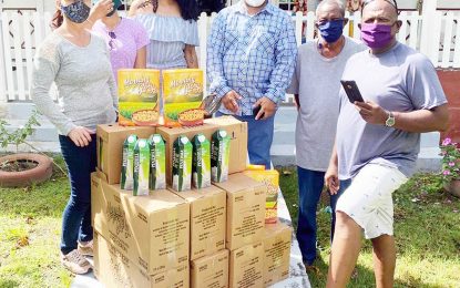 Tamika Marshall, Berbice Chamber of Commerce, Development Association assist needy in Berbice