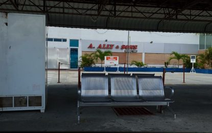 Giftland Mall erects barriers, boards windows as recount winds down