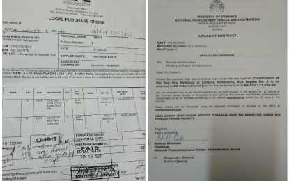 Public Infrastructure, GPL refuse to release contracts on $352M sea defence, $587M bucket trucks