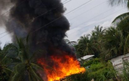 Security guard loses home to fire