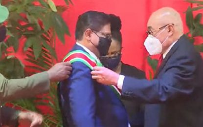 Chan Santokhi is the new president of Suriname