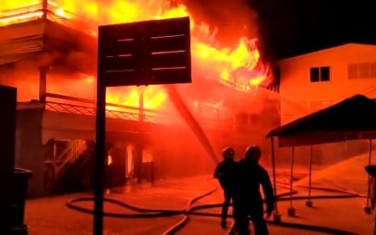 Early morning fire destroys section of Chase Academy