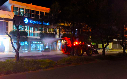 Fumigation of city continues