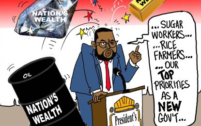 Kaieteur news cartoon Aug. 09 2020