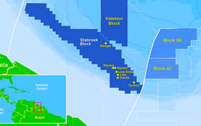 ExxonMobil begins drilling Kaieteur Block