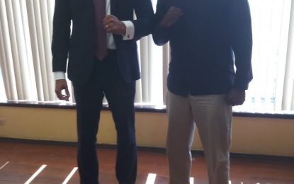 GBA pays courtesy call to Sports Minister