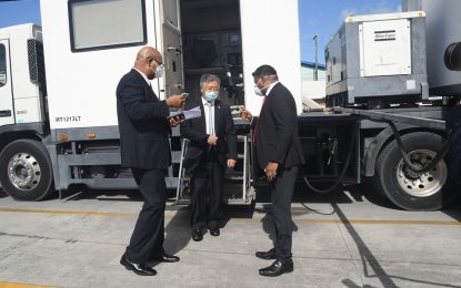 US$5M mobile container scanner donated by China