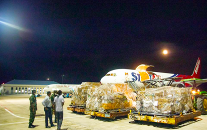 Ministry gets sizeable donation of supplies to boost COVID-19 fight