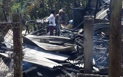 Mocha fire leaves family of five homeless