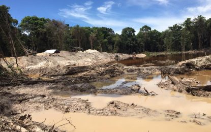 Police foil robbery plan on mining camp