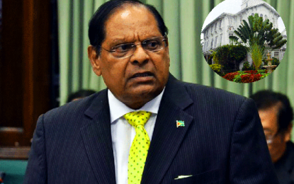 Nagamootoo hands over keys to official residence