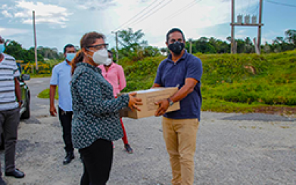 Learning materials handed over to several hinterland communities