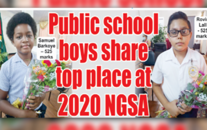 Public school boys share top place at 2020 NGSA
