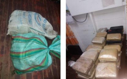 Man abandons SUV on seawall; police seized over 100 pounds of marijuana