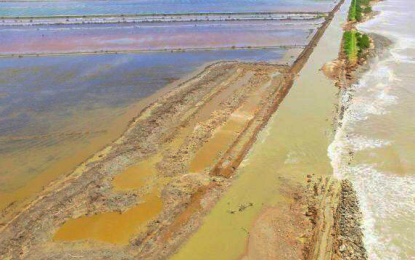 $168M contract awarded to M&B Construction for emergency sea defence works at Mahaicony