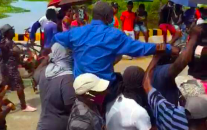 Protesters block traffic in several W.C.B. villages