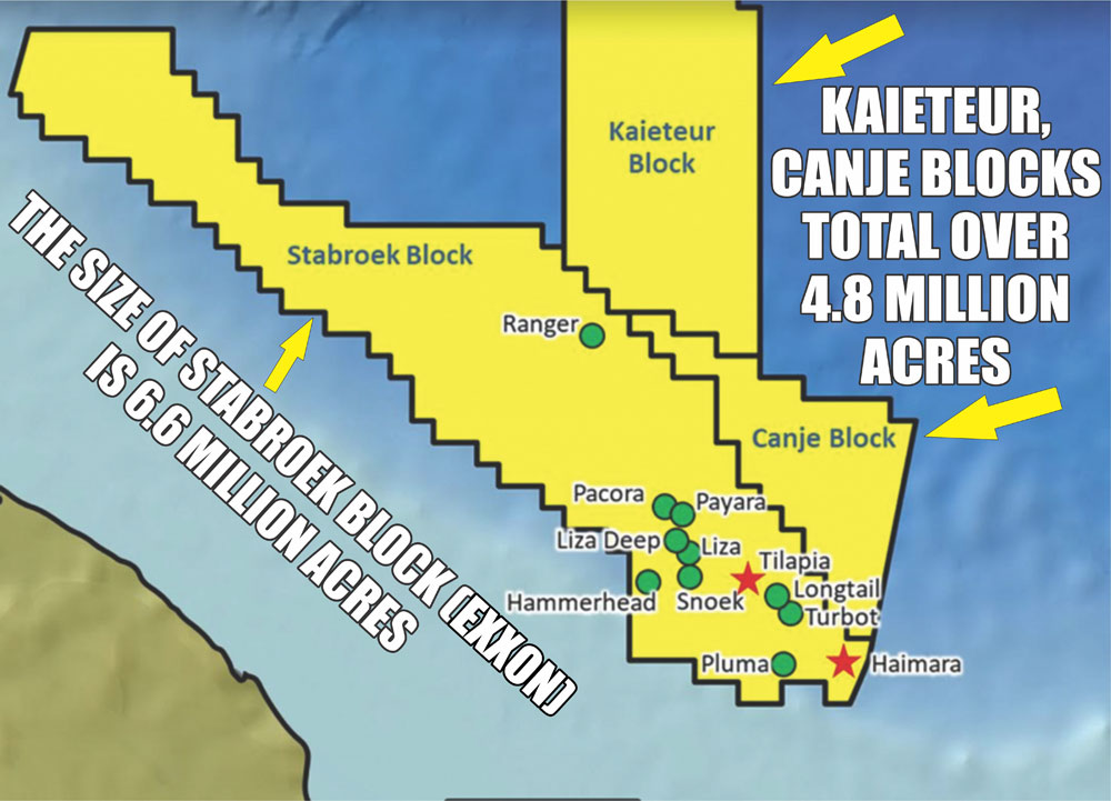 Kaieteur and Canje block owners set the stage for secrecy before ...
