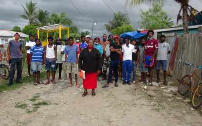 City youths protest for clean-up contracts