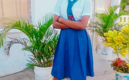 Essequibo female cricketer Divine Ross says involvement in cricket aided her success at CSEC